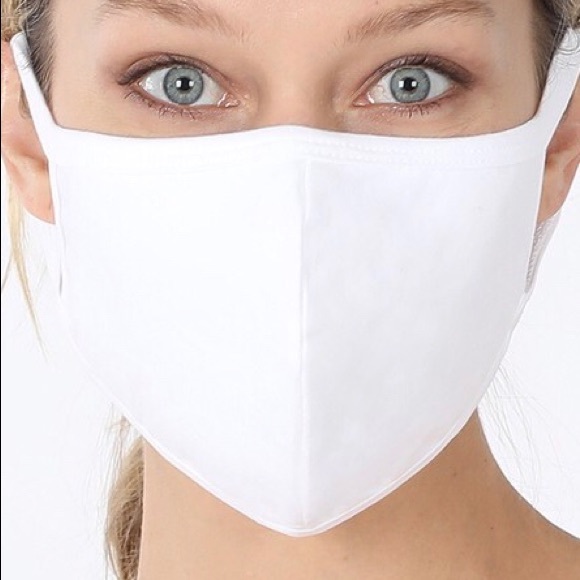 2 Solid + Leopard Print Face Mask Pack - Picture 6 of 6